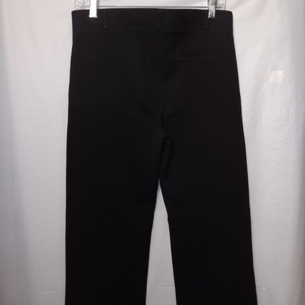 BETABRAND CLASSIC DRESS PANTS YOGA PANTS BOOTCUT BLACK - Picture 13 of 15